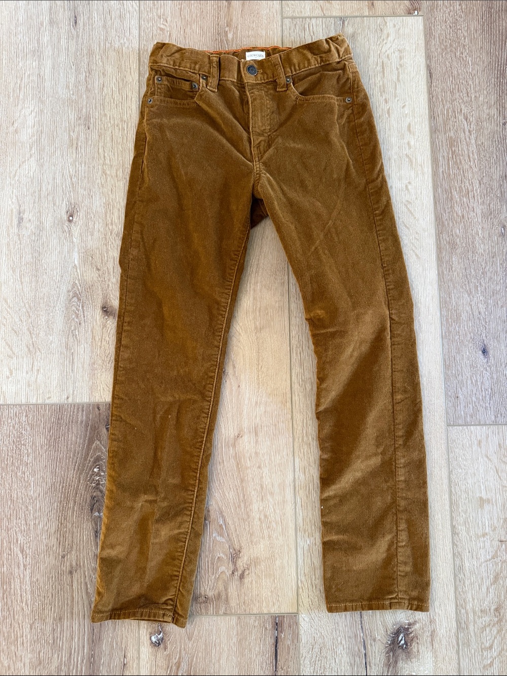 Crewcuts | Boys' Corduroy Pants in Caramel Brown | kids size 10